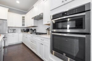 modern white kitchen